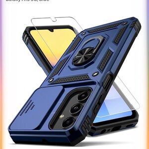 NIB Samsung Galaxy S24FE Rugged Navy Blue Case